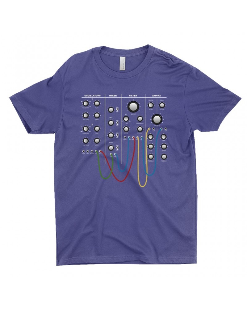 Music Life T-Shirt | Modular Synth Chest Panel Shirt $11.17 Shirts