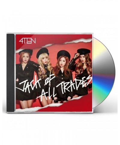 4TEN JACK OF ALL TRADES (1ST MINI ALBUM) CD $28.73 CD