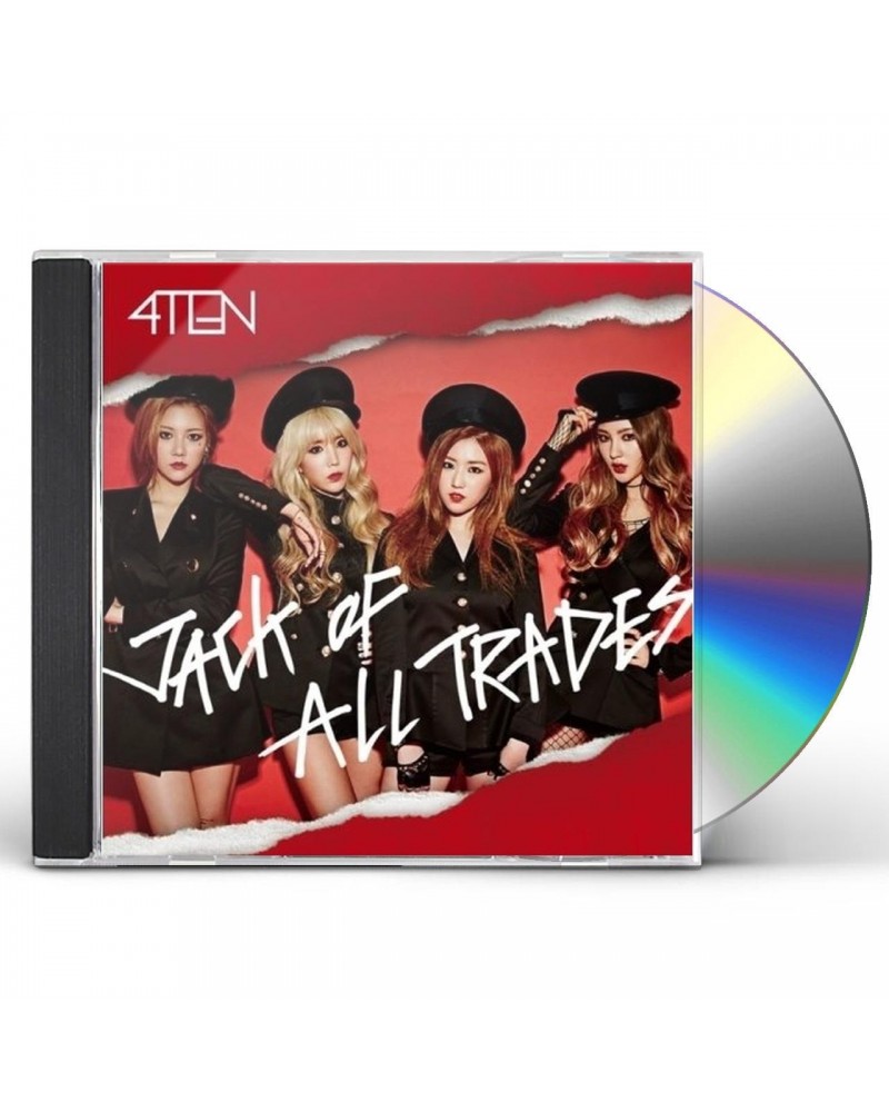 4TEN JACK OF ALL TRADES (1ST MINI ALBUM) CD $28.73 CD