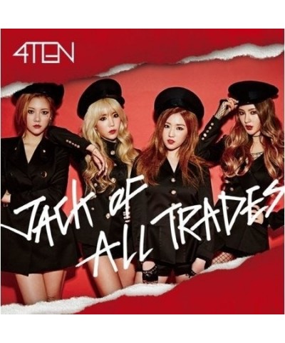 4TEN JACK OF ALL TRADES (1ST MINI ALBUM) CD $28.73 CD