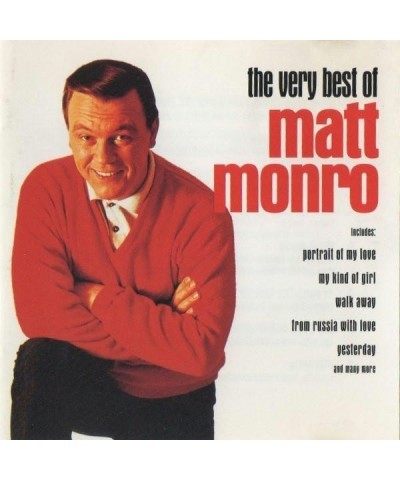 Matt Monro VERY BEST OF MATT MONRO CD $8.16 CD