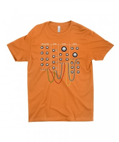 Music Life T-Shirt | Modular Synth Chest Panel Shirt $11.17 Shirts