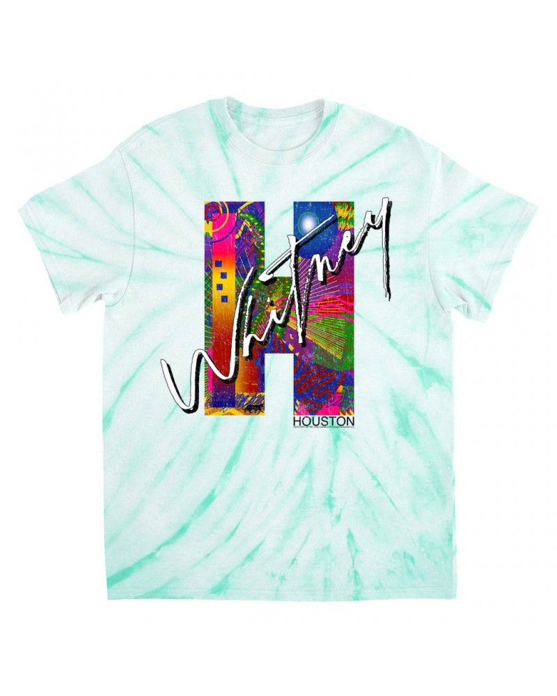 Whitney Houston T-Shirt | H Is For Houston Tie Dye Shirt $6.23 Shirts