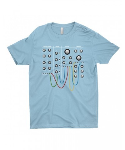 Music Life T-Shirt | Modular Synth Chest Panel Shirt $11.17 Shirts