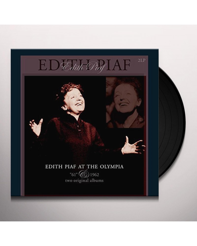 Édith Piaf AT THE OLYMPIA: 1961 & 1962 Vinyl Record $24.78 Vinyl