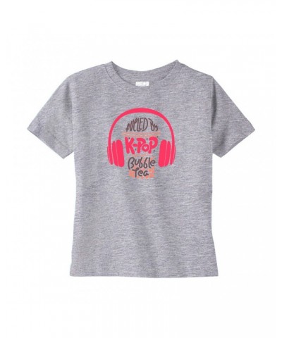 Music Life Toddler T-shirt | Kpop Fueled Toddler Tee $7.47 Shirts