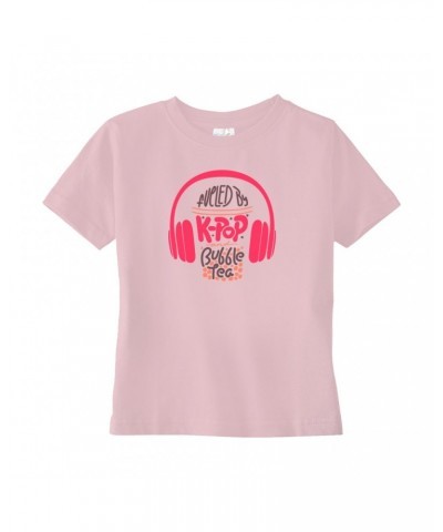 Music Life Toddler T-shirt | Kpop Fueled Toddler Tee $7.47 Shirts