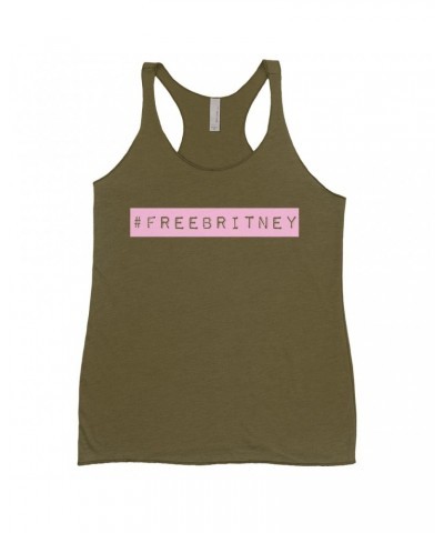 Music Life Ladies’ Tank Top | FreeBritney Shirt $10.33 Shirts