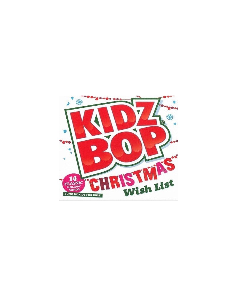 Kidz Bop Christmas Wish List CD $6.00 CD