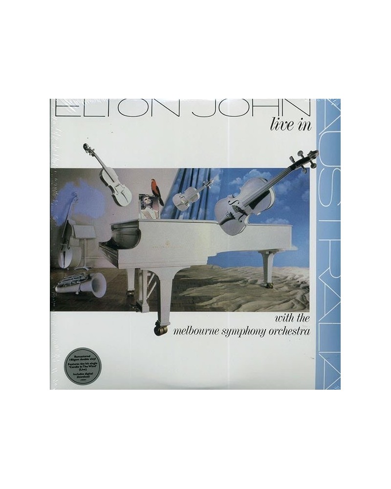 Elton John LP - Live In Australia With The Melbourne Symphony Orchestra (2xLP) (incl. mp3) (180g) (remastered) (Vinyl) $4.94 ...