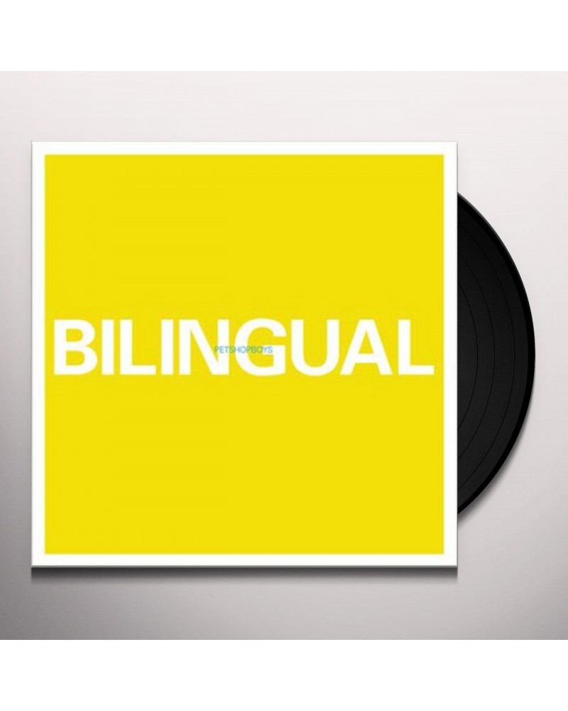 Pet Shop Boys Bilingual Vinyl Record $6.29 Vinyl