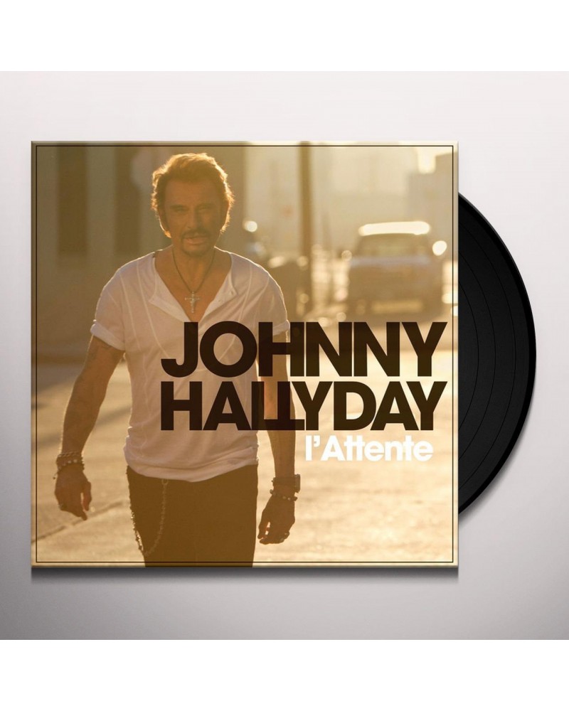 Johnny Hallyday L'Attente Vinyl Record $9.73 Vinyl