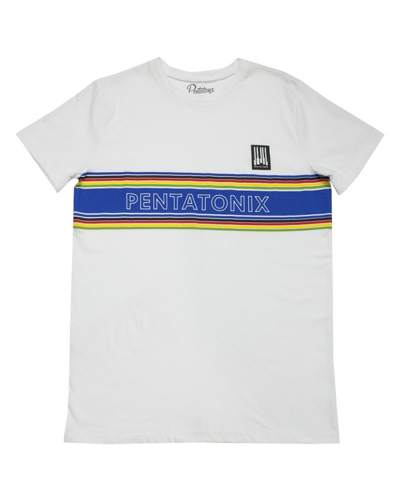 Pentatonix Striped Logo Tee $8.87 Shirts