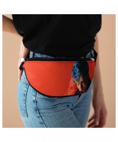 Eddie Island Fanny Pack - Blue Hair Red $14.16 Bags