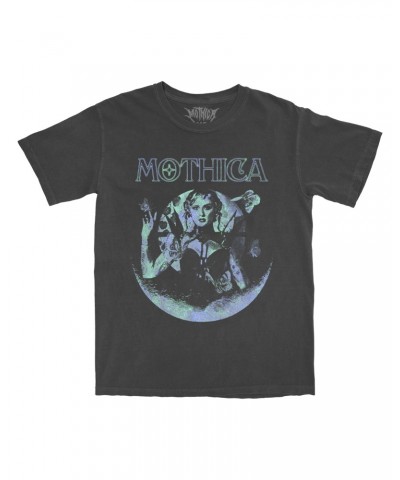 MOTHICA Crescent Charcoal Tee $7.34 Shirts