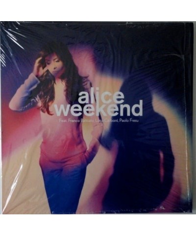 Alice 923048 WEEK END Vinyl Record - Italy Release $6.00 Vinyl