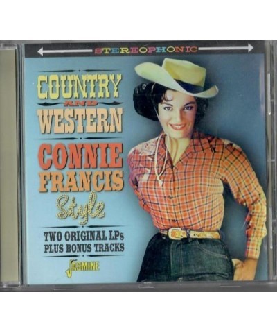 Connie Francis COUNTRY & WESTERN CONN CD $13.97 CD