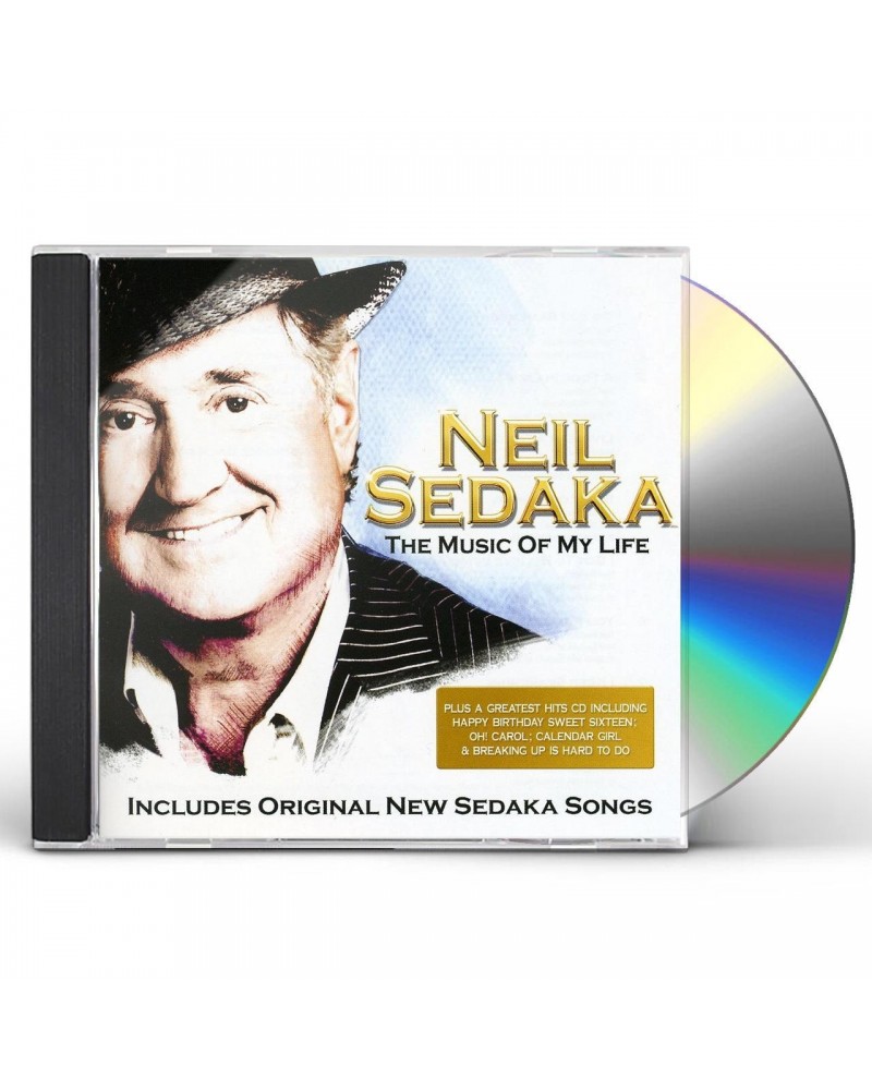 Neil Sedaka MUSIC OF MY LIFE CD $14.95 CD