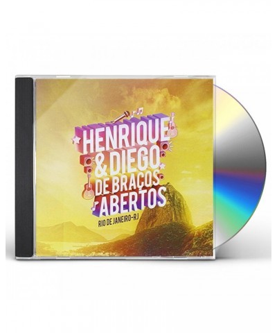 Henrique & Diego DE BRACOS ABERTOS AO VIVO CD $1.20 CD