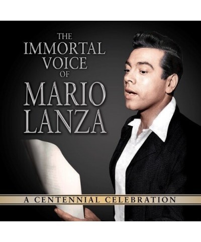 Mario Lanza IMMORTAL VOICE OF MARIO LANZA: A CENTENNIAL CD $5.59 CD