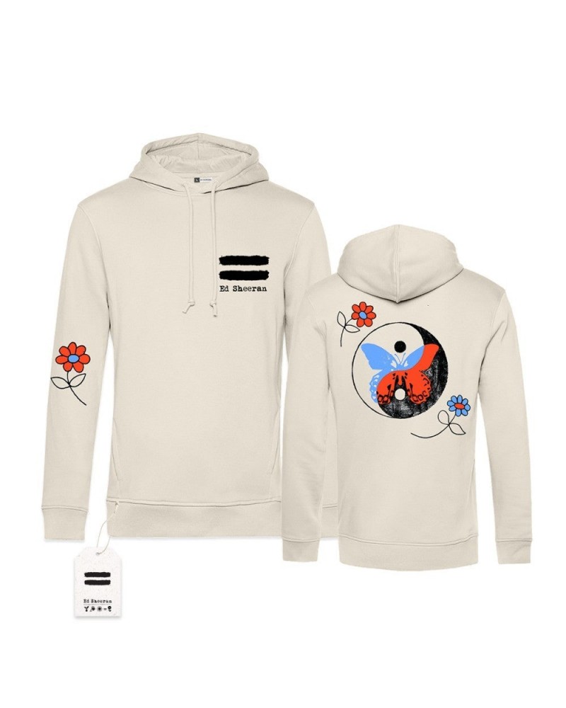 Ed Sheeran Yin Yang Butterfly Sand Hoodie $4.32 Sweatshirts