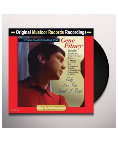 Gene Pitney Only Love Can Break A Heart Vinyl Record $7.28 Vinyl