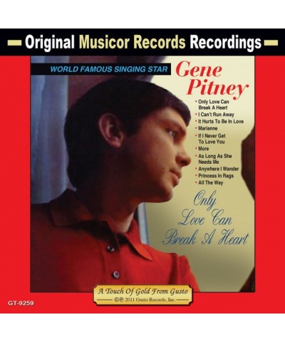 Gene Pitney Only Love Can Break A Heart Vinyl Record $7.28 Vinyl