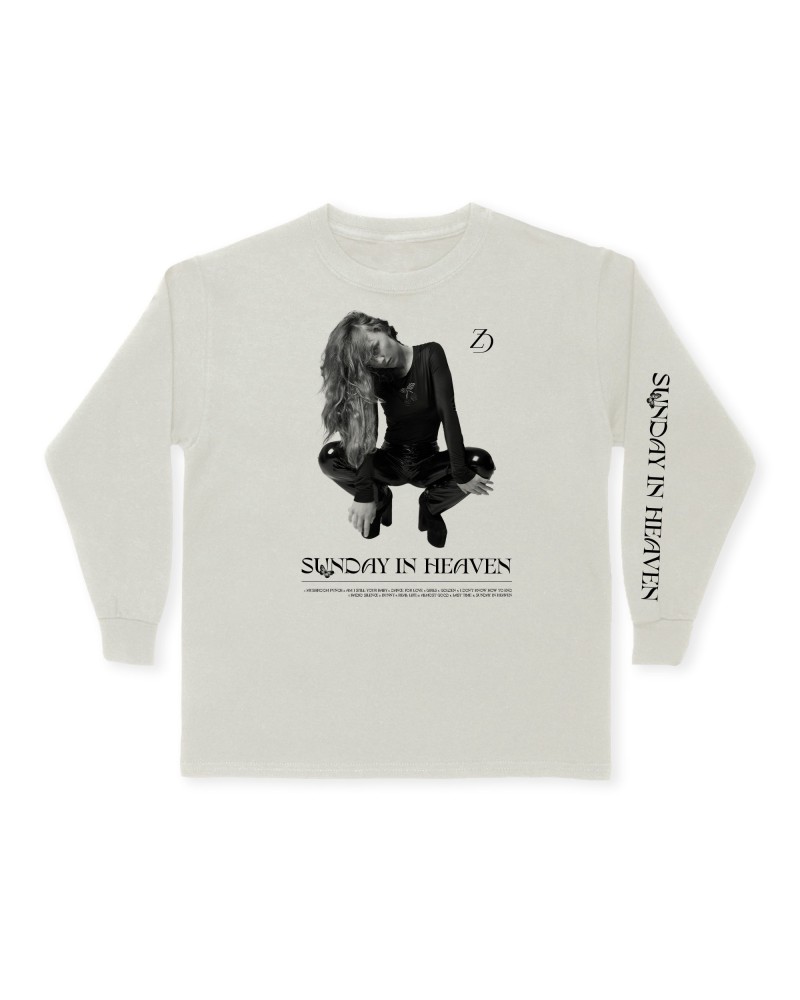 Zella Day Sunday In Heaven Long Sleeve Tee $8.97 Shirts