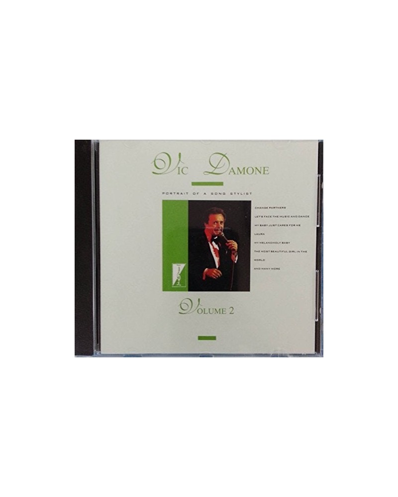 Vic Damone PORTRAIT OF A SONG STYLIST 2 CD $13.43 CD