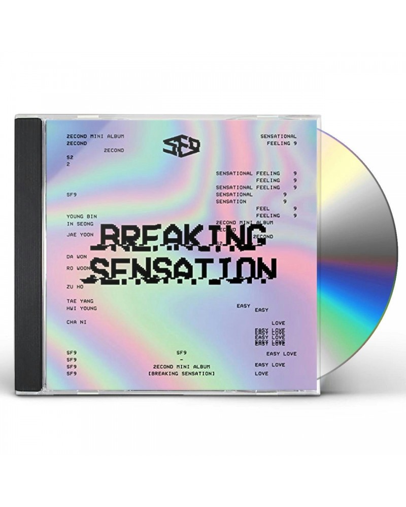 SF9 BREAKING SENSATION CD $11.68 CD