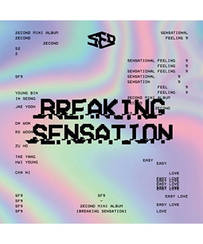 SF9 BREAKING SENSATION CD $11.68 CD