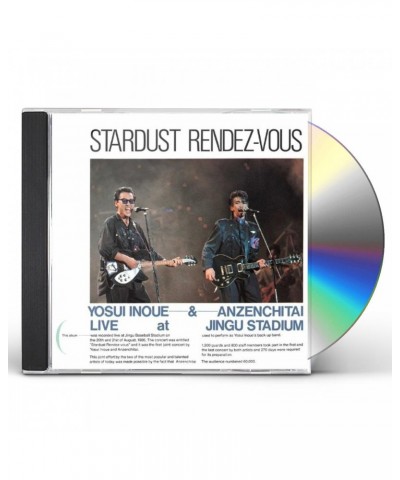 Yosui Inoue STARDUST RENDEZ-VOUS LIVE AT JINGU STADIUM CD $11.20 CD