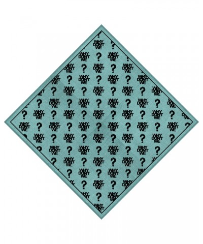 Why Don't We Logo Pattern Teal Bandana $16.10 Accessories