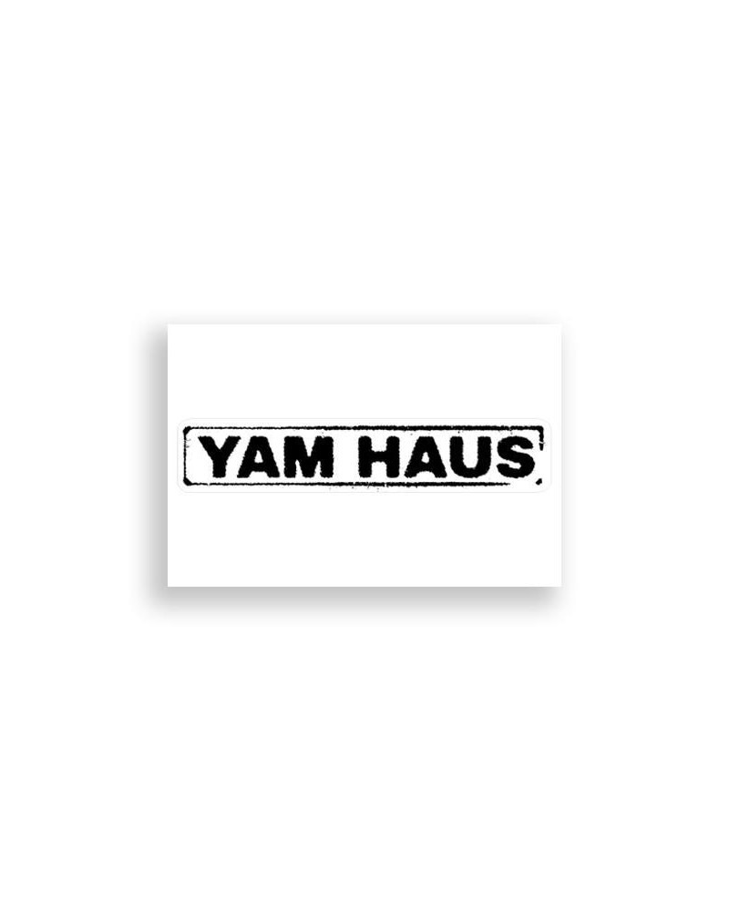 Yam Haus Tall Rectangle Logo Sticker $18.90 Accessories