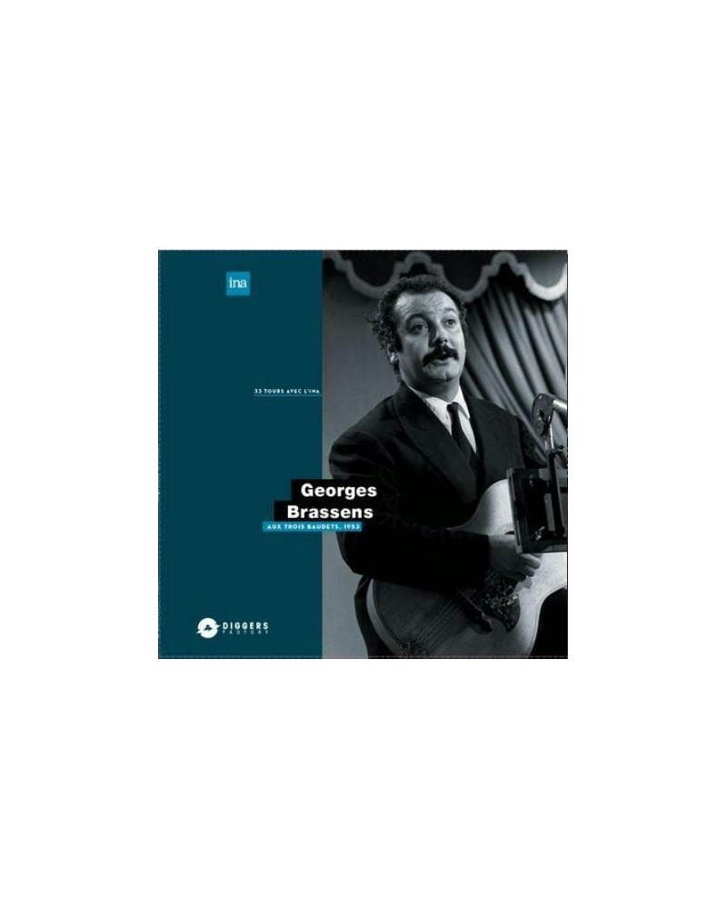 Georges Brassens Aux Trois Baudets 1953 Vinyl Record $9.81 Vinyl