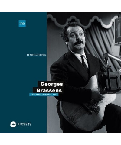 Georges Brassens Aux Trois Baudets 1953 Vinyl Record $9.81 Vinyl