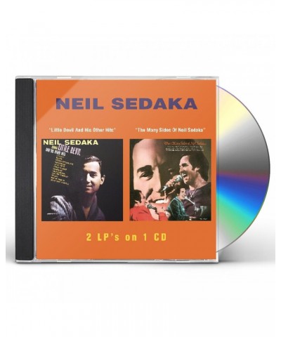 Neil Sedaka LITTLE DEVIL & HIS OTHER HITS / MANY SIDES OF NEIL CD $18.22 CD