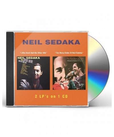 Neil Sedaka LITTLE DEVIL & HIS OTHER HITS / MANY SIDES OF NEIL CD $18.22 CD