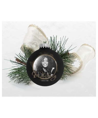 Whitney Houston Glass Holiday Ornament $7.26 Decor