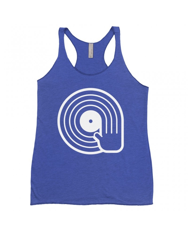 Music Life Ladies' Tank Top | DJ Spinning Vinyl Shirt $4.25 Shirts