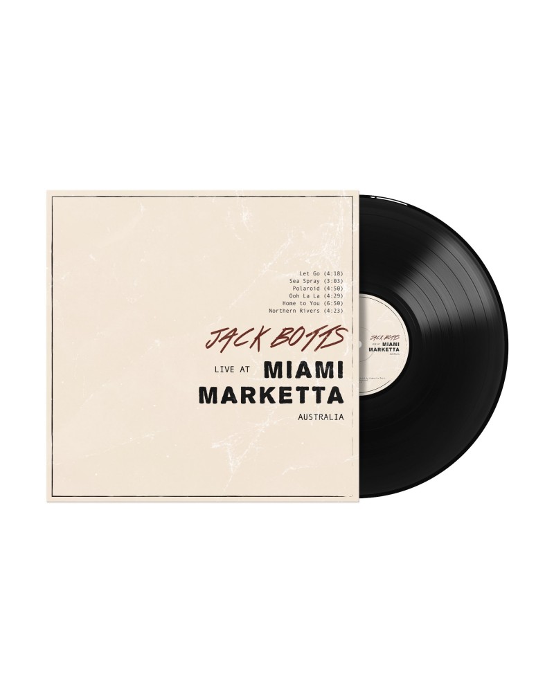 Jack Botts Live At Miami Marketta 12" Vinyl (Black) $8.92 Vinyl