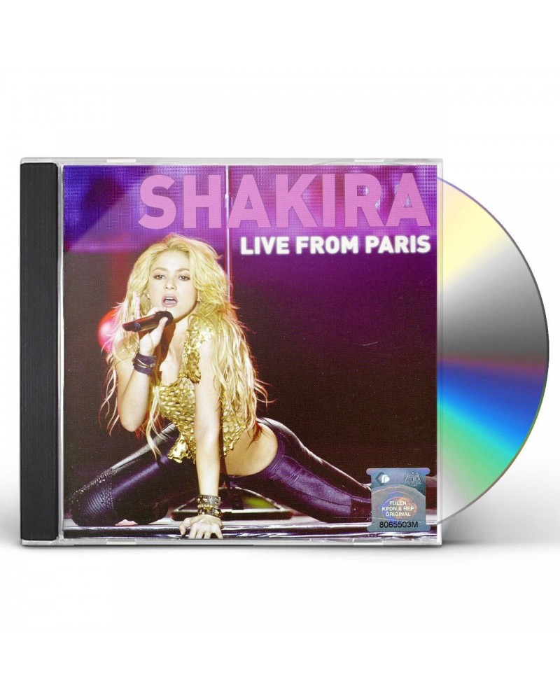 Shakira LIVE FROM PARIS: CD + DVD EDITION CD $69.00 CD