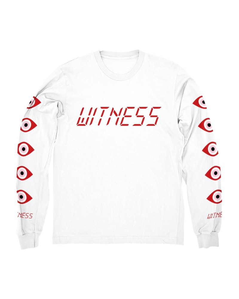 Katy Perry Red Witness Logo Longsleeve Tee $5.99 Shirts