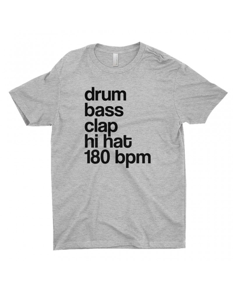 Music Life T-Shirt | Drum Bass Clap Shirt $8.57 Shirts