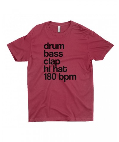 Music Life T-Shirt | Drum Bass Clap Shirt $8.57 Shirts