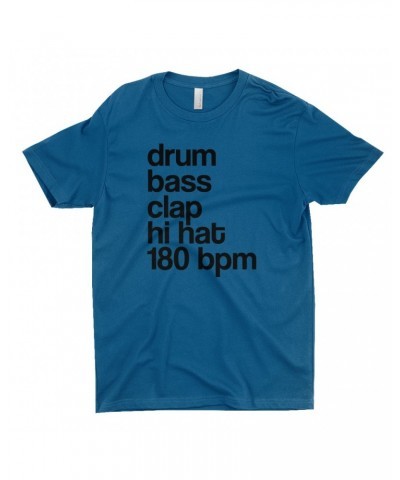 Music Life T-Shirt | Drum Bass Clap Shirt $8.57 Shirts