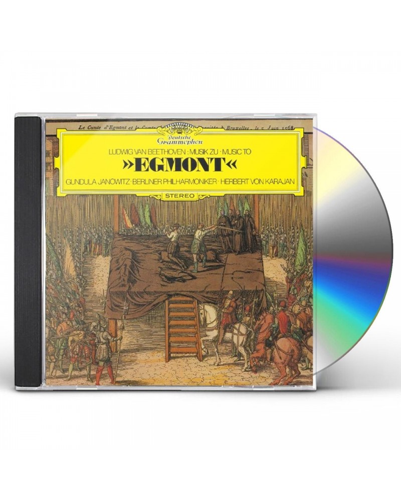 Herbert von Karajan BEETHOVEN: EGMONT. ETC. CD $12.95 CD