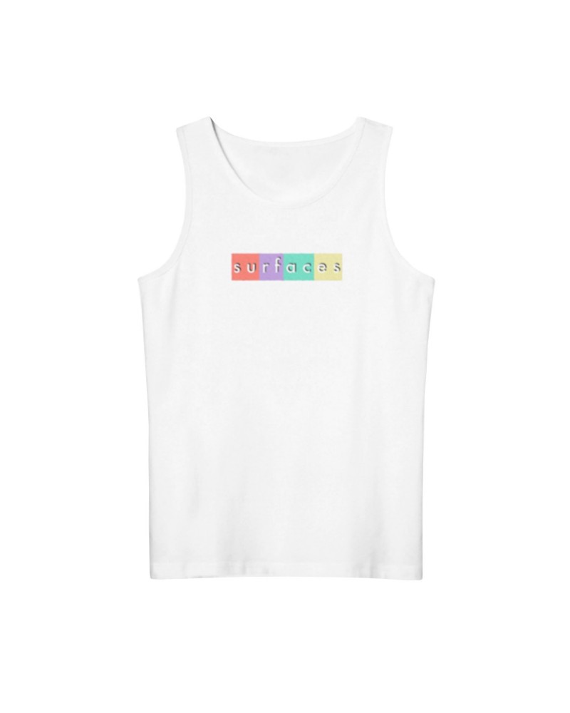 Surfaces Multi Color Logo Tank Top $9.35 Shirts