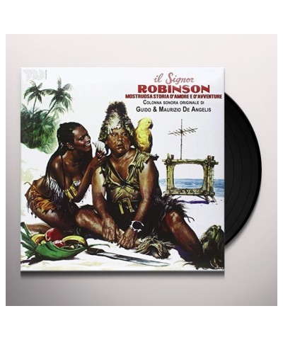 Guido & Maurizio De Angelis IL SIGNOR ROBINSON MOSTRUOSA STORIA D'AMORE E Vinyl Record $4.30 Vinyl