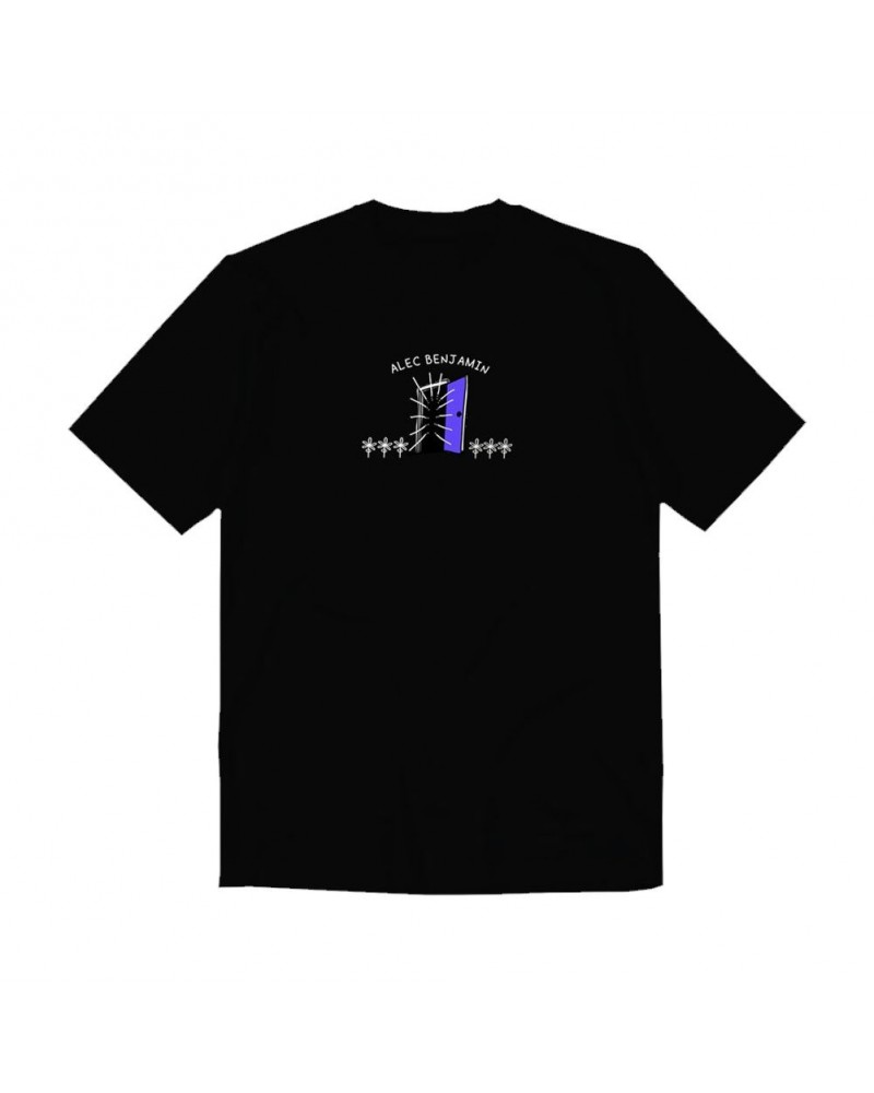 Alec Benjamin OPEN DOOR BLACK T-SHIRT $7.59 Shirts